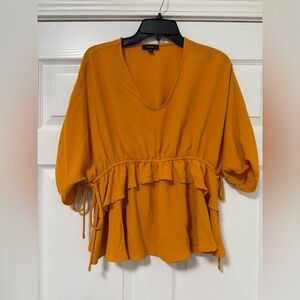 Cocomo Women's Mustard Blouse